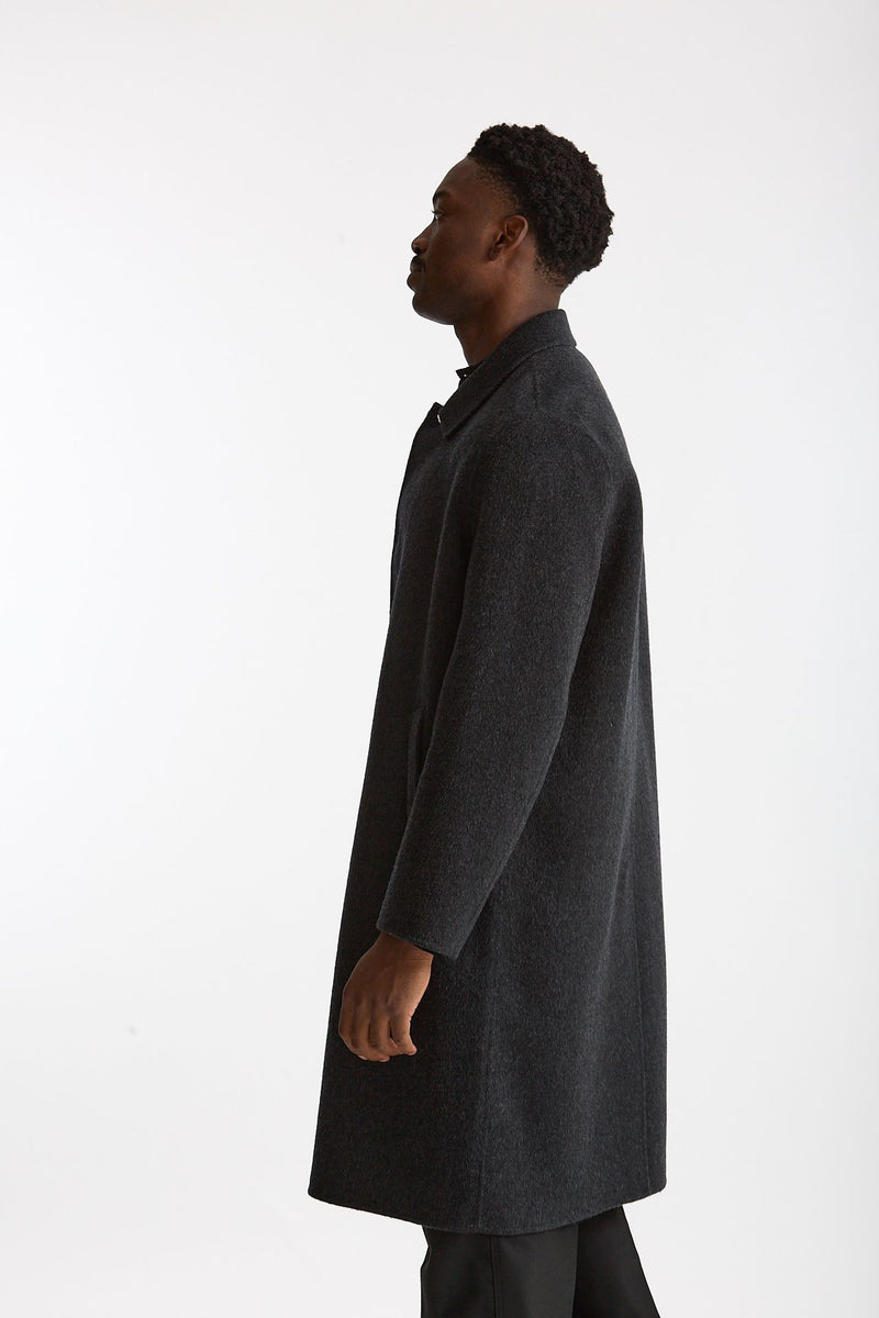 Cappotto monopetto grigio antracite uomo Grifoni - 4