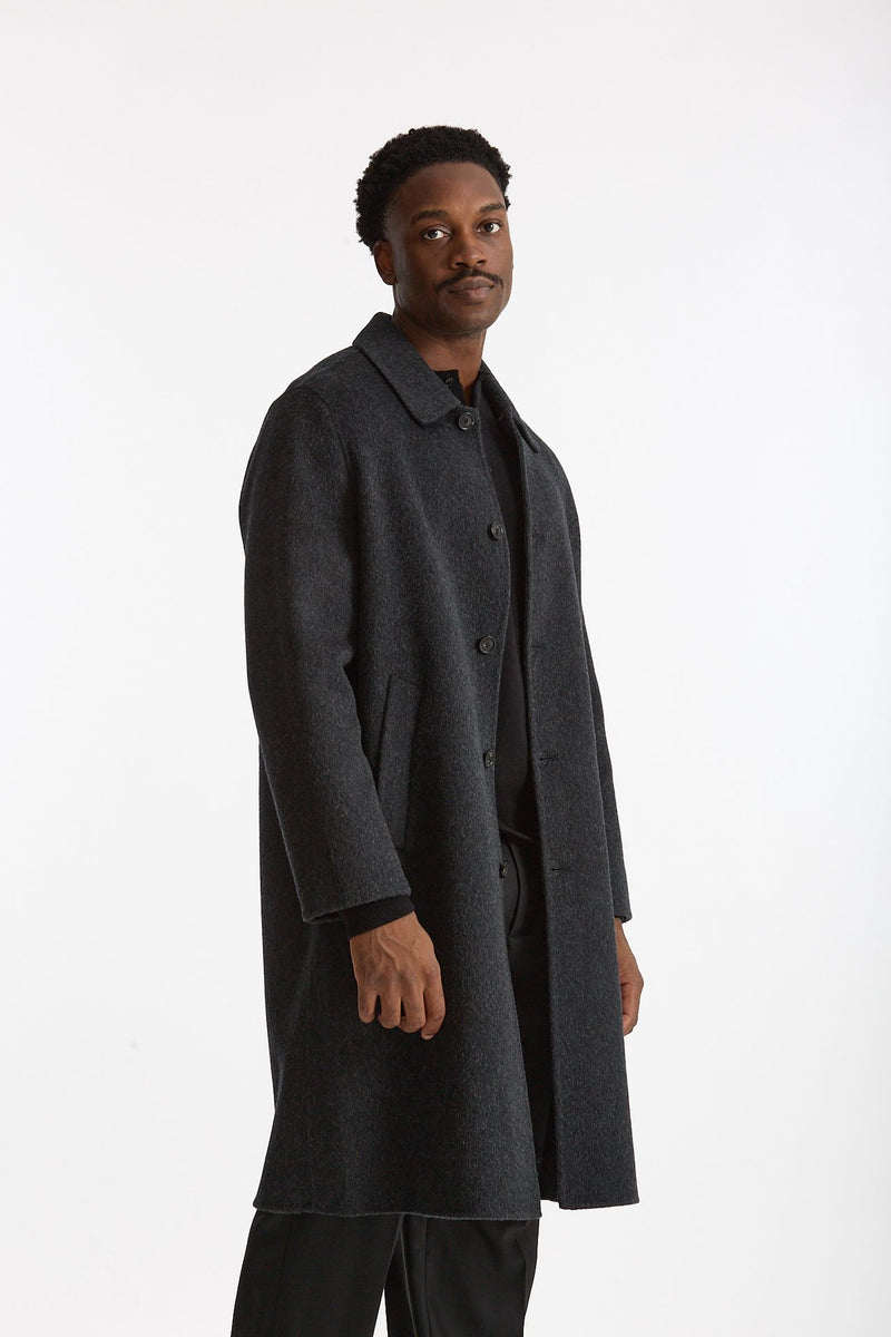 Cappotto monopetto grigio antracite uomo Grifoni - 1