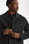 Cappotto monopetto grigio antracite uomo Grifoni - 6