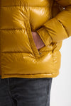 Piumino in nylon lucido giallo uomo Herno - 6