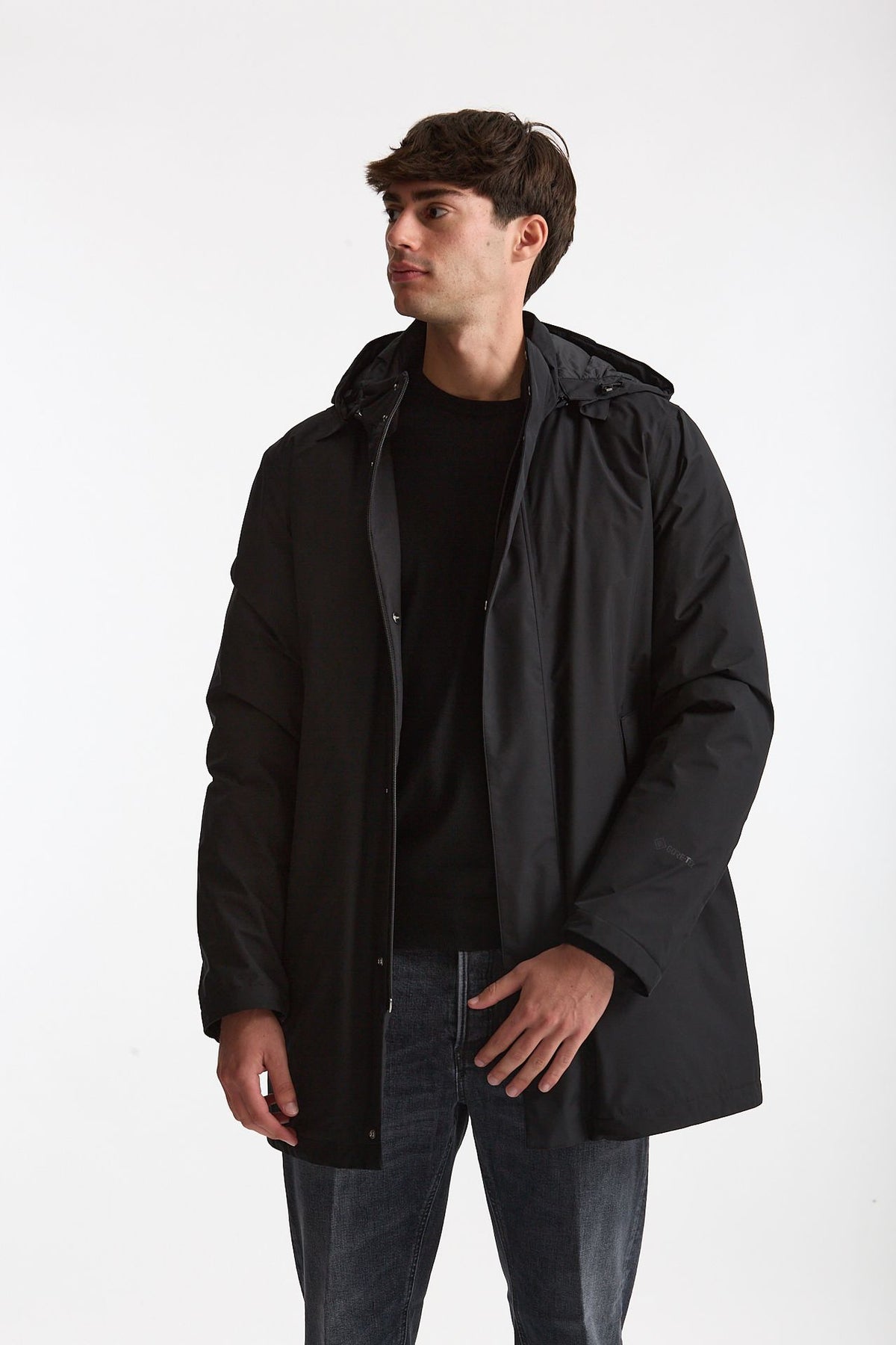 Soprabito in GORE-TEX nero uomo Herno - 1
