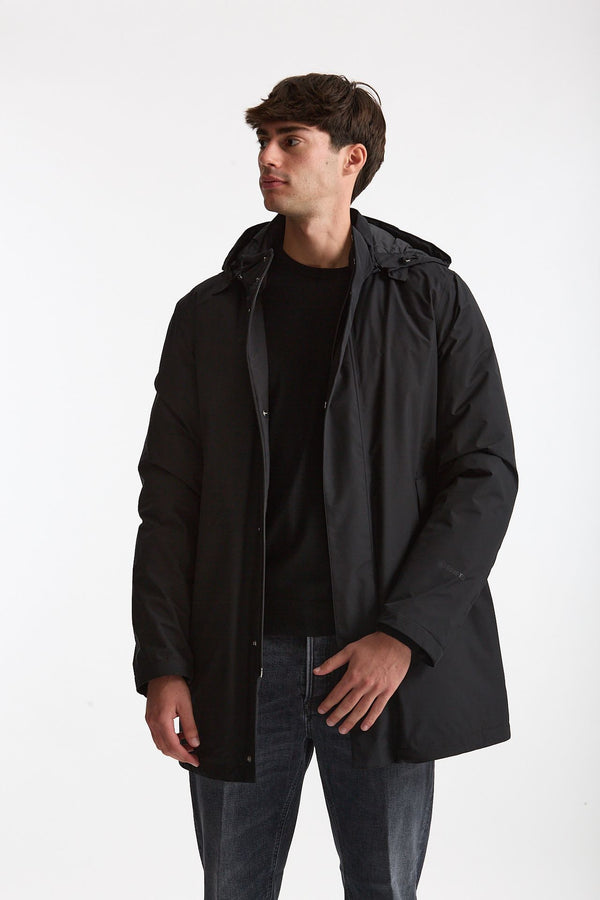 Soprabito in GORE-TEX nero uomo Herno