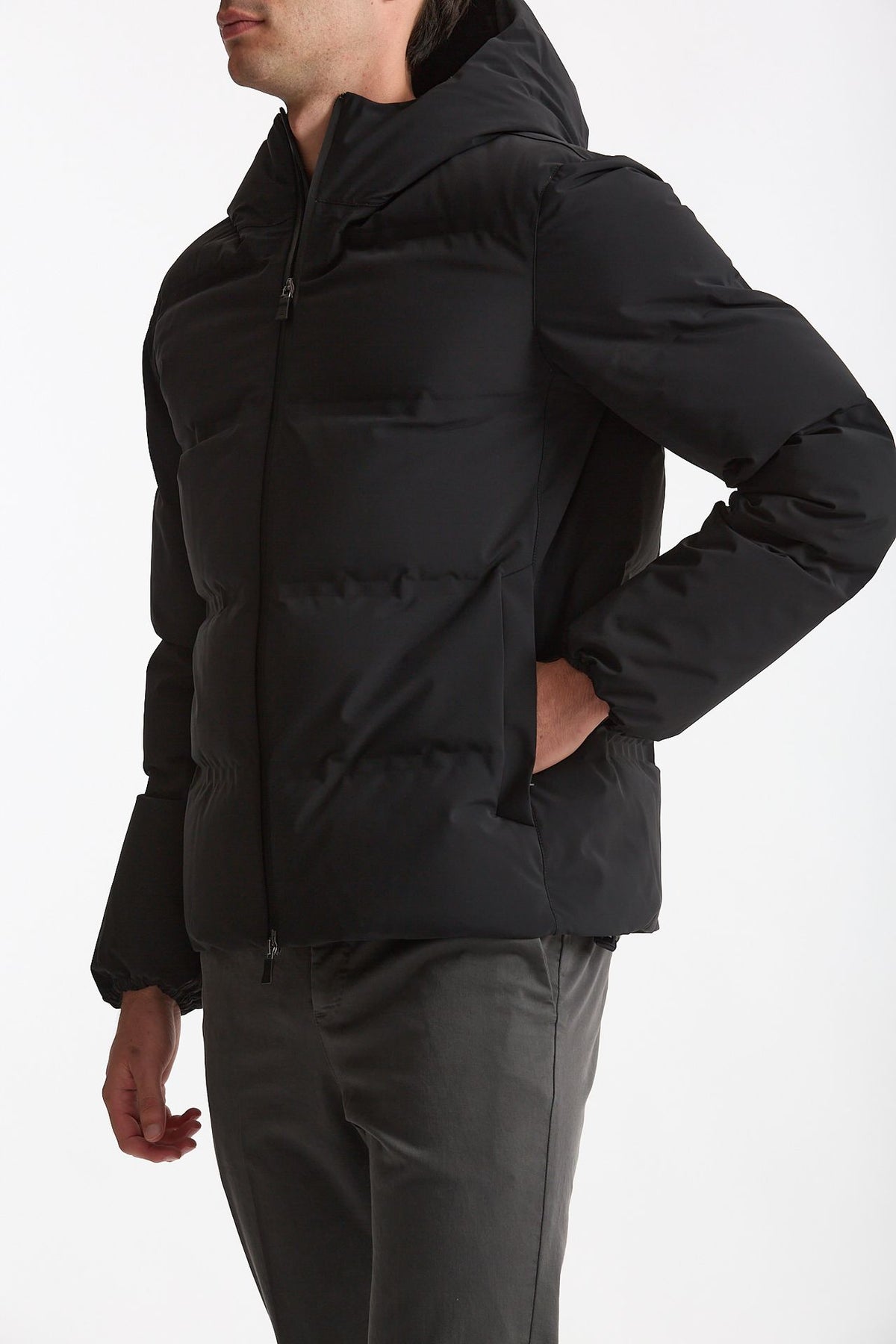 Piumino NEW IMPACT nero uomo Herno - 1