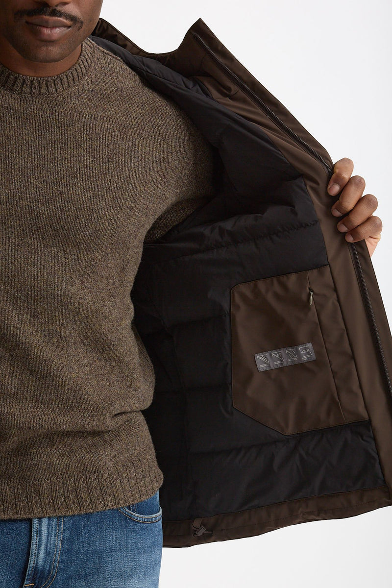 Piumino NEW IMPACT marrone uomo Herno - 5