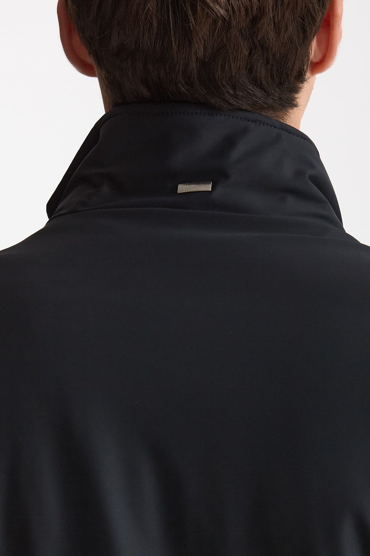 Giubbino esterno in nylon stretch blu uomo Herno - 6