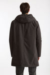 Parka esterno in nylon grigio antracite uomo Herno - 3