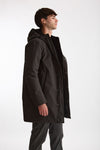 Parka esterno in nylon grigio antracite uomo Herno - 4