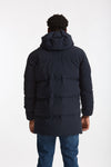 Piumino NEW IMPACT lungo blu uomo Herno - 4
