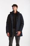 Parka in nylon e viscosa blu uomo Herno - 3