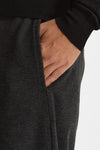 Pantalone in Jersey di viscosa grigio uomo Hosio - 5