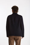 Giacca doppiopetto in lana blu uomo Hosio - 4