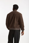 Bomber in lana marrone uomo Hosio - 3