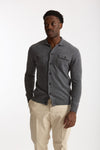 Maglia in lana supergeelong grigio uomo Hosio - 1
