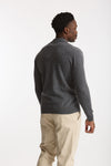 Maglia in lana supergeelong grigio uomo Hosio - 2