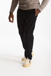 Pantalone in velluto di cotone stretch blu uomo Incotex - 2