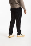 Pantalone in velluto di cotone stretch blu uomo Incotex - 4