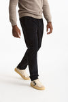 Pantalone in velluto di cotone stretch blu uomo Incotex - 1