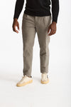 Pantalone cotone stretch microlavorato grigio uomo Incotex - 1