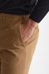 Pantalone cotone stretch cammello uomo Incotex - 6