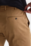 Pantalone cotone stretch cammello uomo Incotex - 7