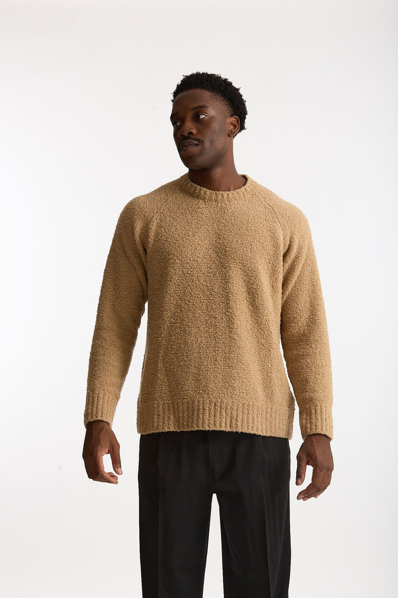 Maglia in lana cammello uomo Laneus - 5