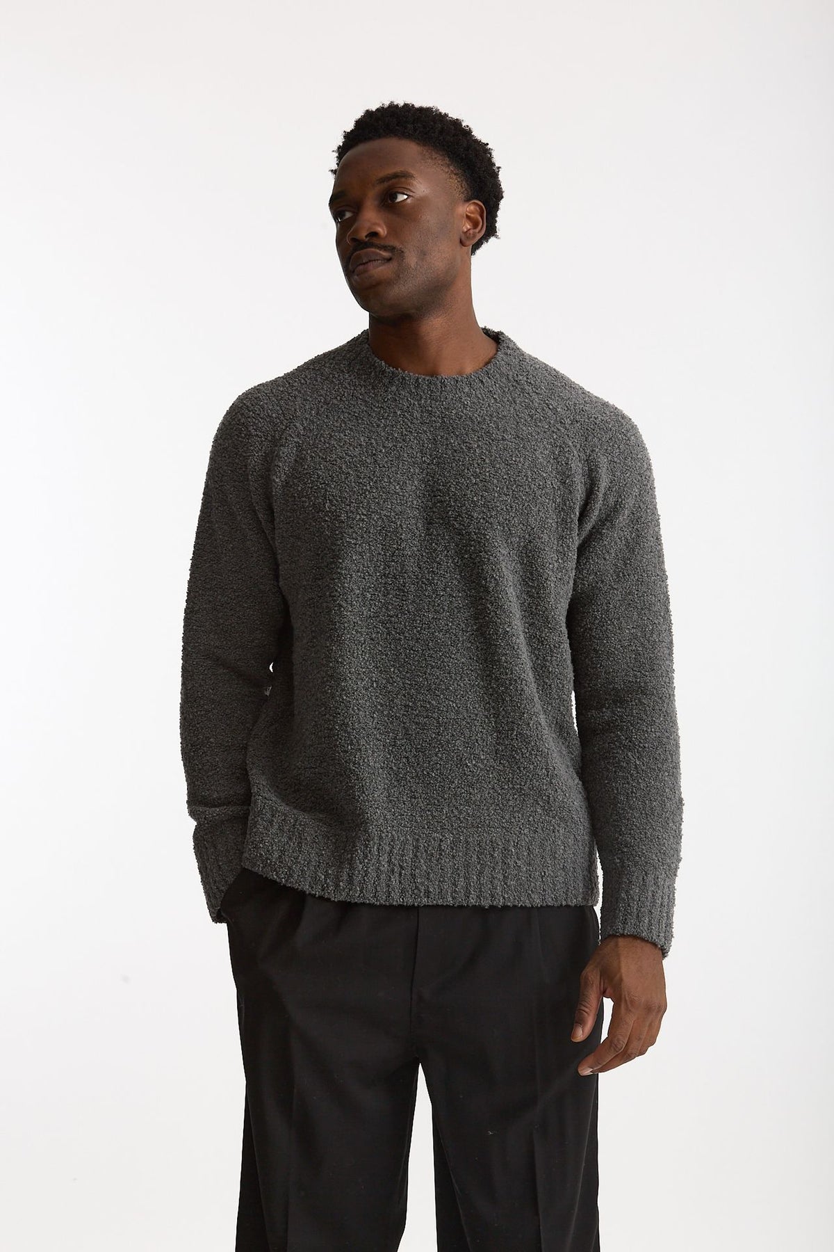 Maglia in lana grigio uomo Laneus - 2