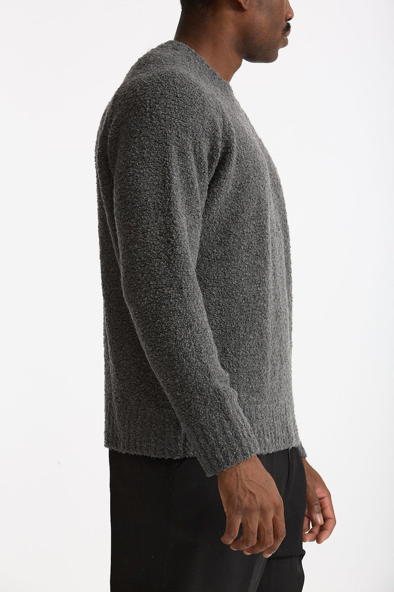 Maglia in lana grigio uomo Laneus - 4