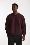 Maglia in lana bordeaux uomo Laneus - 1