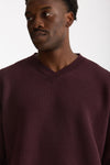 Maglia in lana bordeaux uomo Laneus - 4