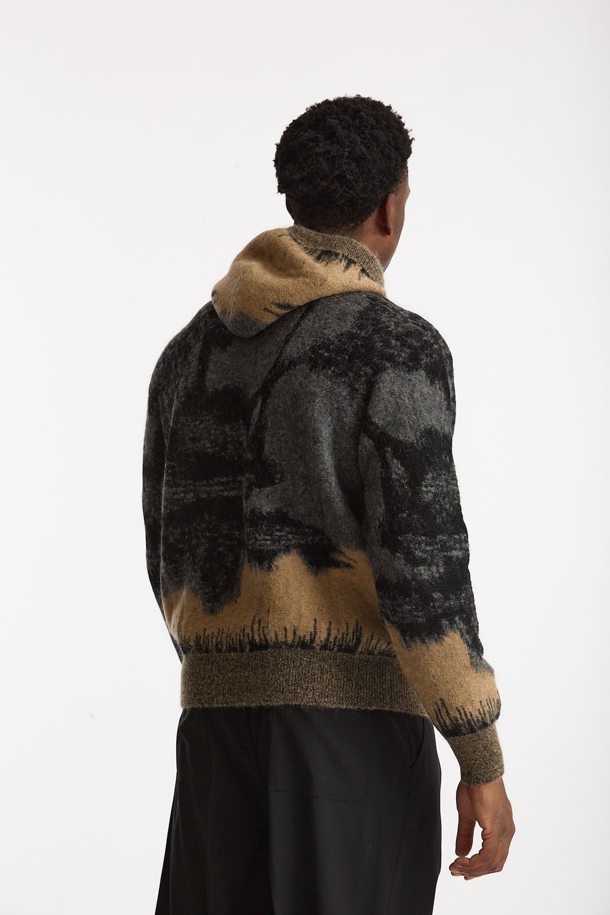 Maglia jacquard fantasia uomo Laneus - 3