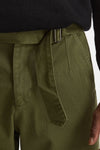 Pantalone in cotone verde uomo Laneus - 5