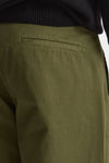 Pantalone in cotone verde uomo Laneus - 7