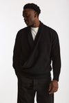 Maglia in cotone nero uomo Laneus - 1