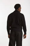 Maglia in cotone nero uomo Laneus - 3