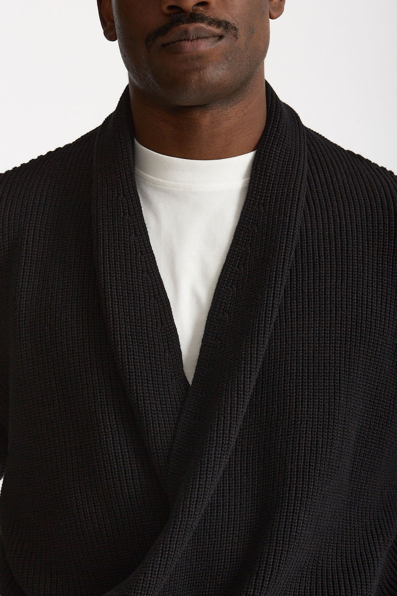 Maglia in cotone nero uomo Laneus - 5