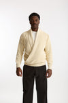 Maglia in cotone panna uomo Laneus - 3