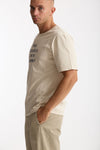 T-shirt in cotone panna uomo Laneus - 2