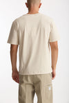 T-shirt in cotone panna uomo Laneus - 3