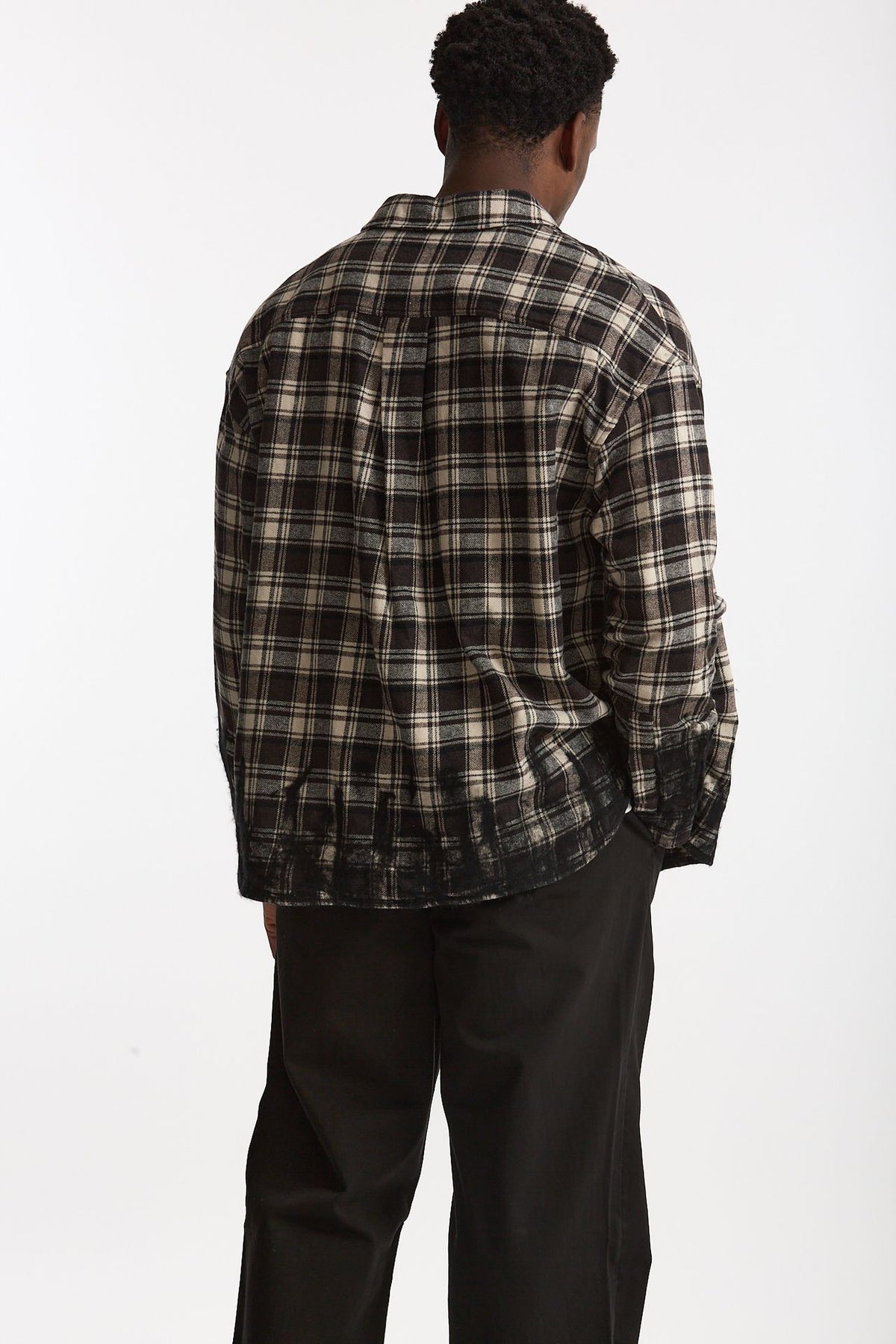 Camicia in flanella scozzese uomo Laneus - 3