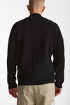 Cardigan in lana nero uomo Laneus - 3