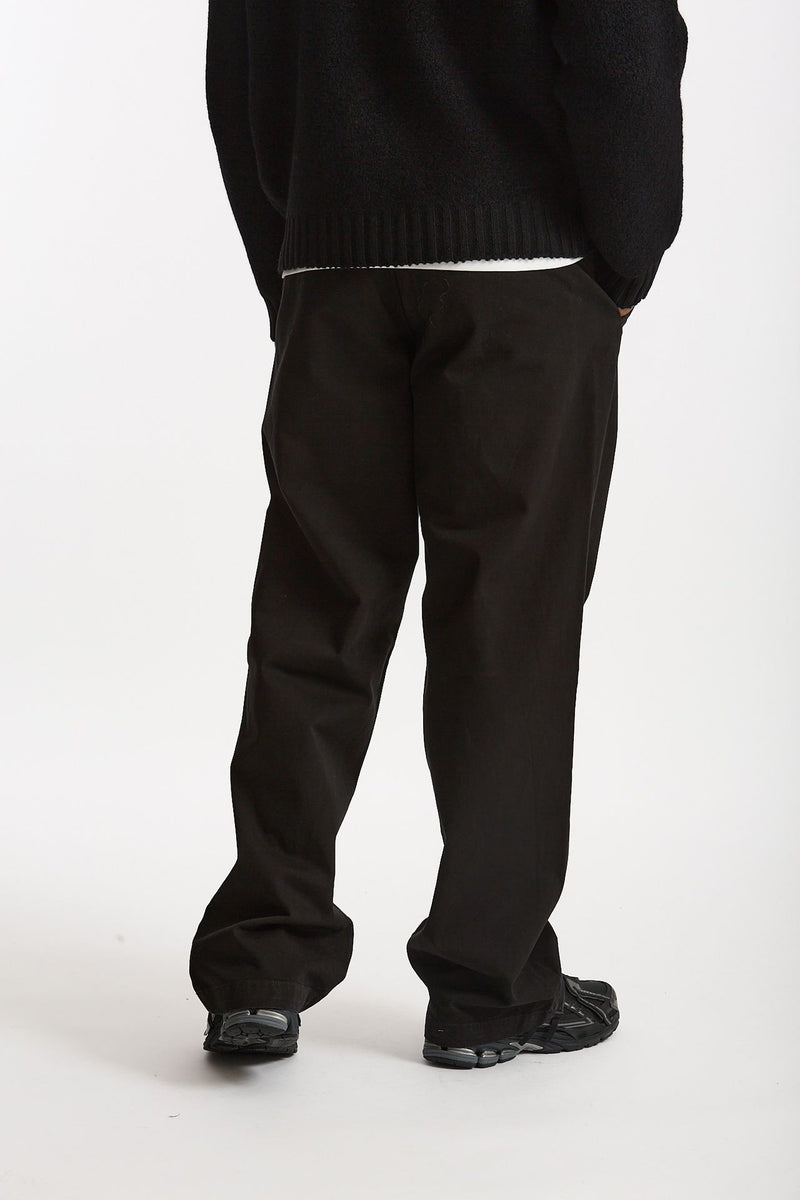 Pantalone in cotone nero uomo Laneus - 3