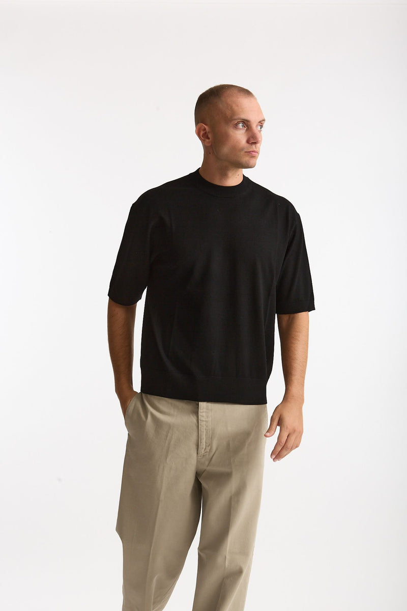 T-shirt Lana nero uomo Laneus - 2