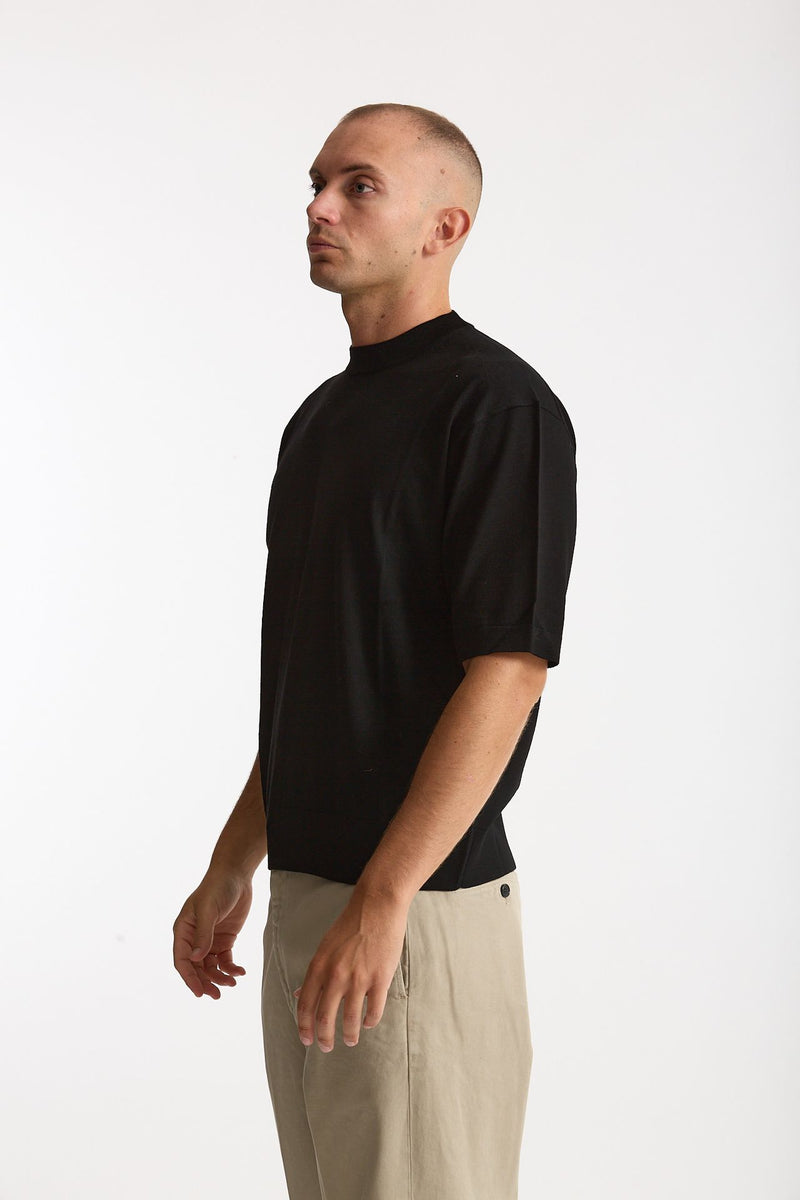 T-shirt Lana nero uomo Laneus - 1