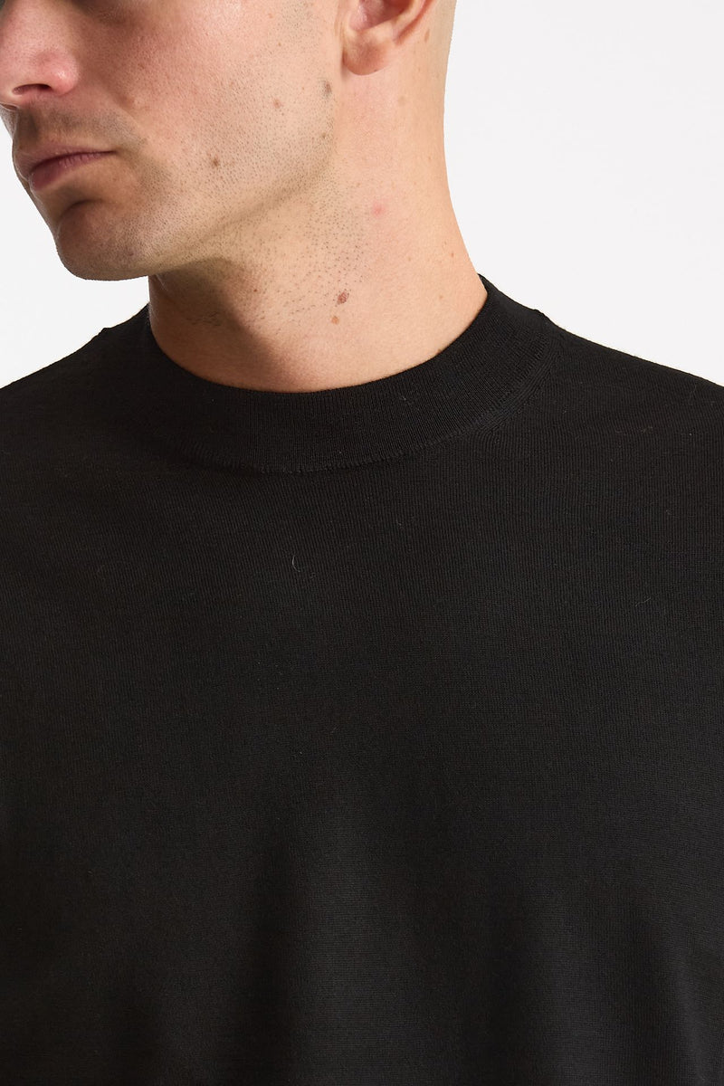 T-shirt Lana nero uomo Laneus - 5
