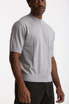 T-shirt in lana grigio uomo Laneus - 4