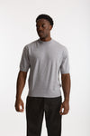T-shirt in lana grigio uomo Laneus - 1