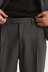 Abito monopetto grigio uomo Lardini - 6