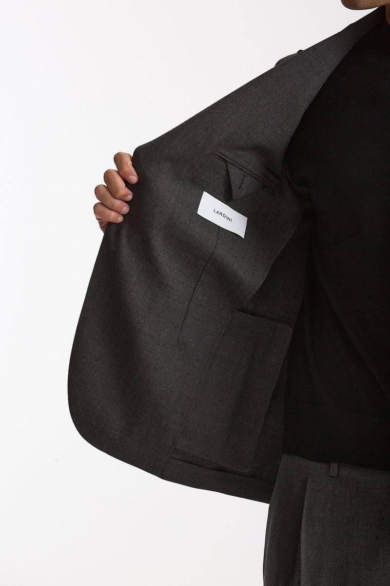 Abito monopetto grigio uomo Lardini - 8