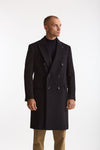 Cappotto doppiopetto in lana blu uomo Lardini - 1