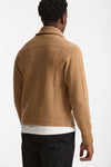 Maglia in lana e cashmere cammello uomo Lardini - 4